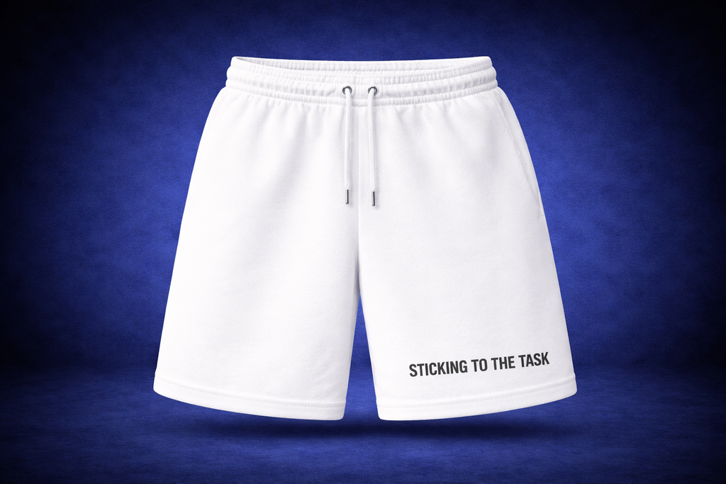 Task Force Shorts — White