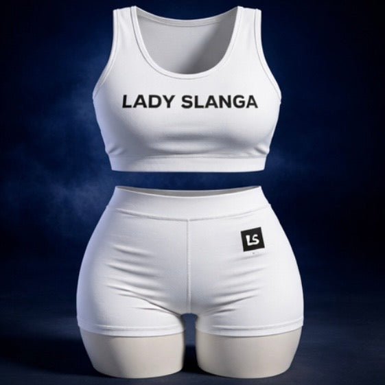 Lady Slanga Premium Set – Icy White