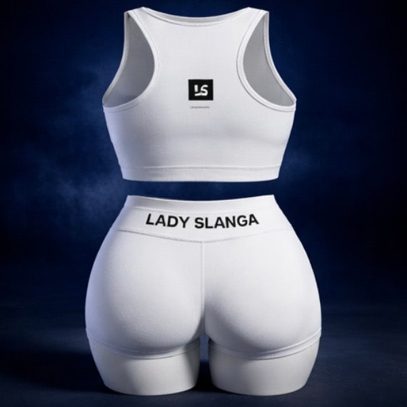 Lady Slanga Premium Set – Icy White